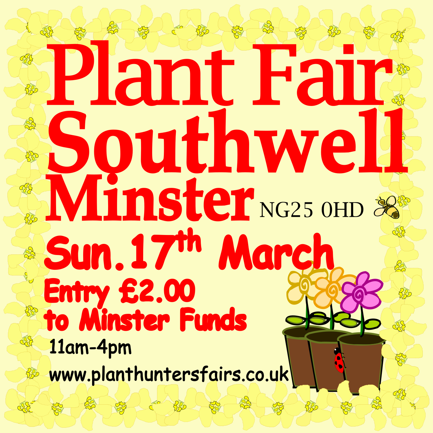 Southwell Minster Spring Plant Fair