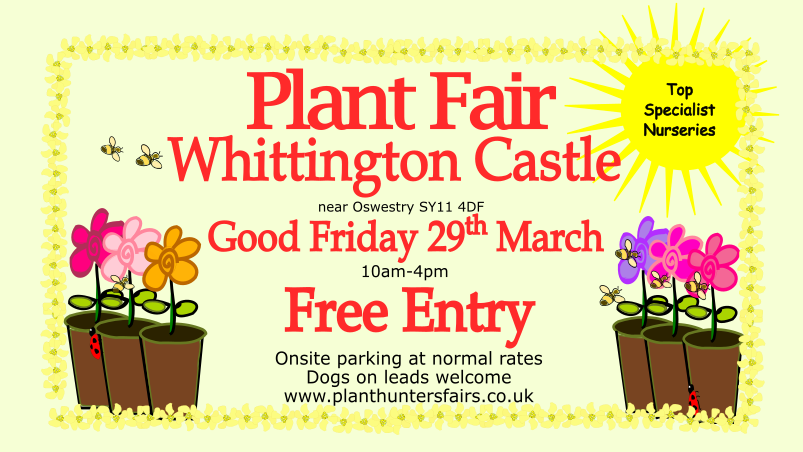 Whittington Castle Spring Plant Fair